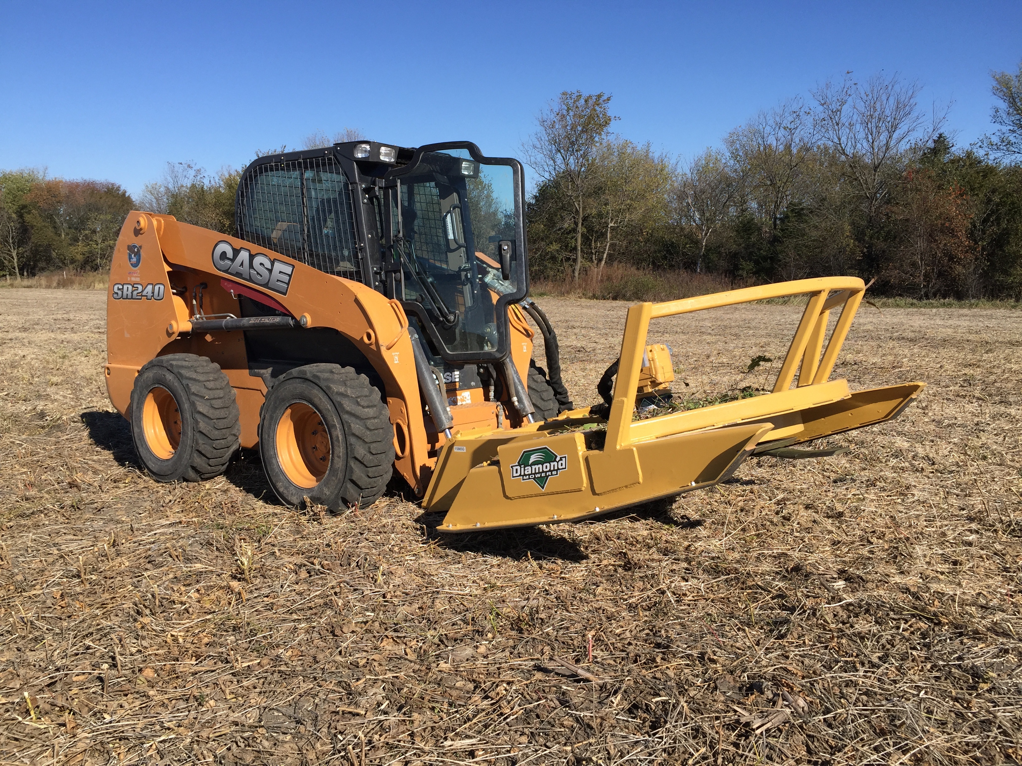 Diamond Mowers Skid-Steer Rotary Mower