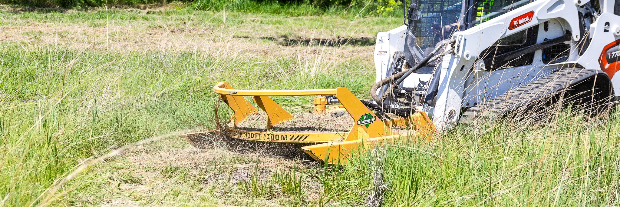 brush cutter pro x in the a field