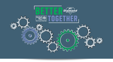 Better Together - Diamond Mowers Teams Up With United Way