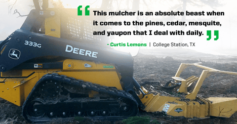Mulching in College Station