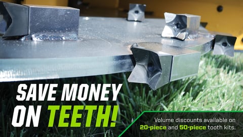 Save Money On Teeth! - Forestry Teeth Volume Discounts