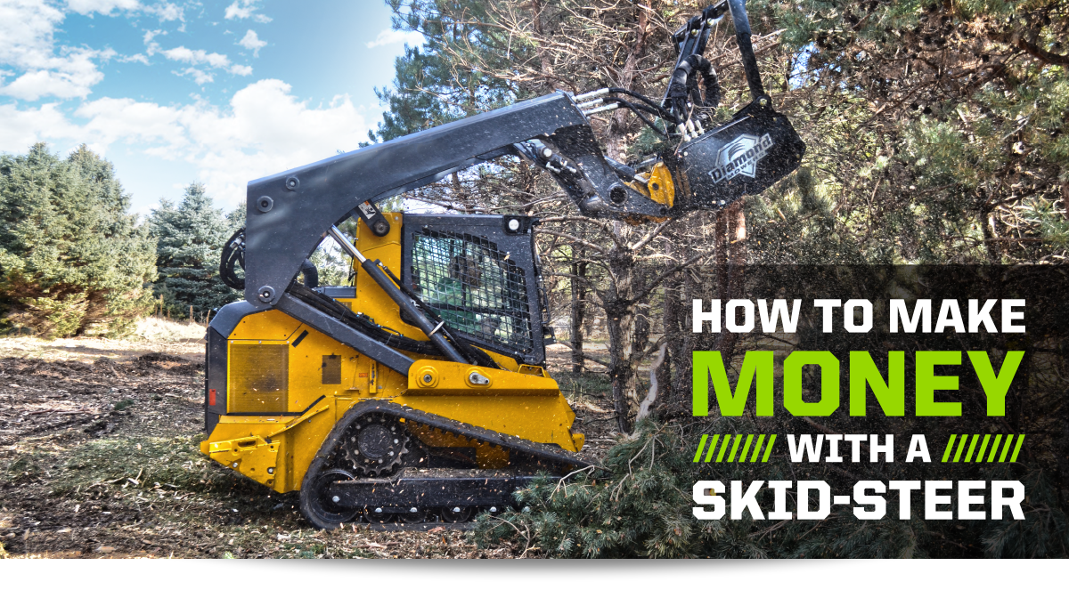 Make Money with a Skid Steer Diamond Mowers Tips & Tricks