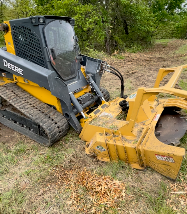 Skid-Steer Disc Mulcher