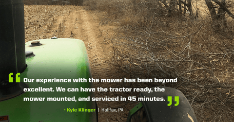 Taming A Wildlife Park With A 3-Point Boom Mower