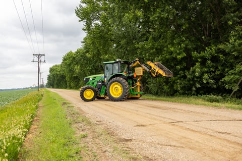 All-New Redesigned Mid-Mount Boom Mower