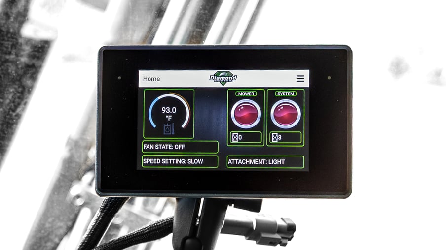 ibc system for tractor boom system